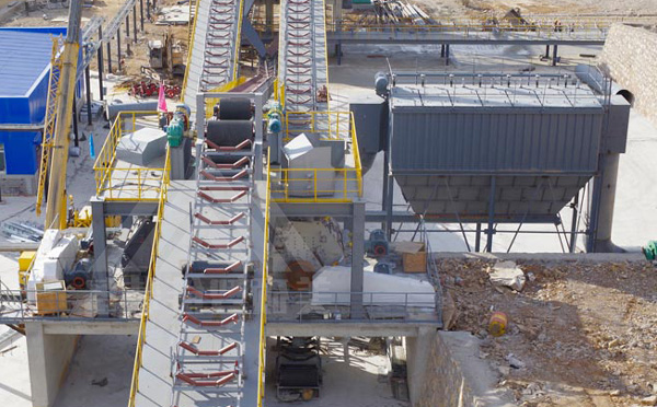 陜西銅川砂石骨料制砂生產(chǎn)線