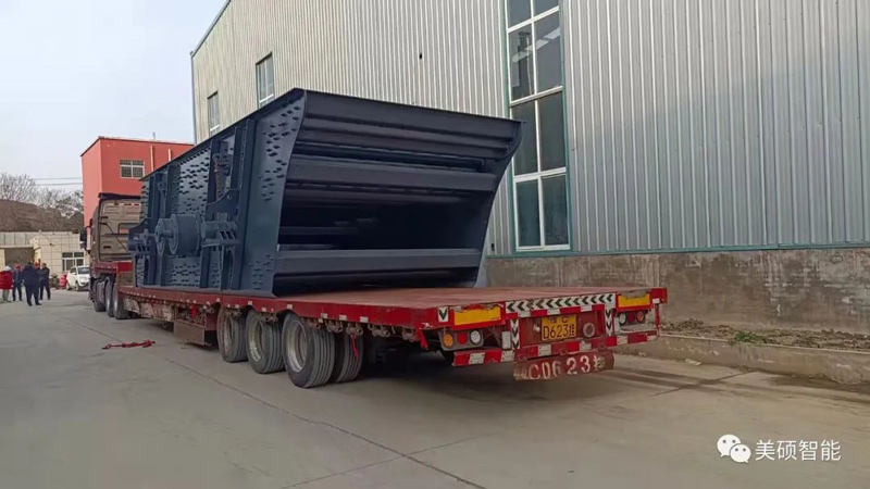 大年初十 美碩智能裝備迎來虎年首單開門紅 重型機(jī)械設(shè)備順利運(yùn)抵客戶現(xiàn)場(chǎng)